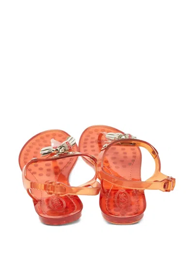 Pre-owned Tod's Vintage  Transparent Jelly Sandals