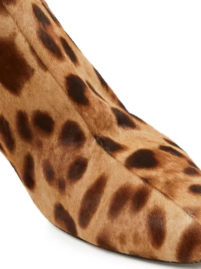 Pre-owned Dolce & Gabbana Leopard-print Boots