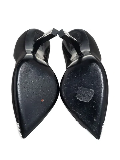 Pre-owned Saint Laurent 105mm Leather Pumps