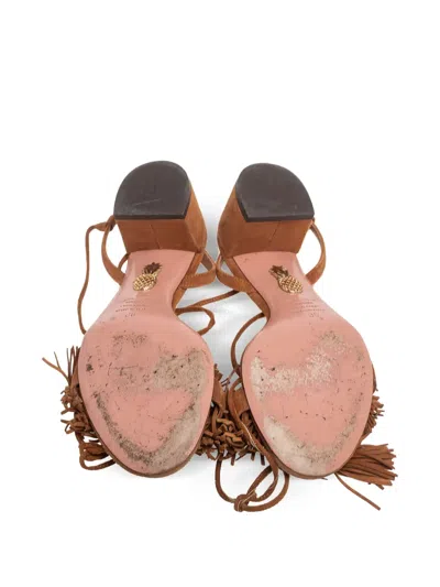 Pre-owned Aquazzura  55mm Wild Thing Sandals