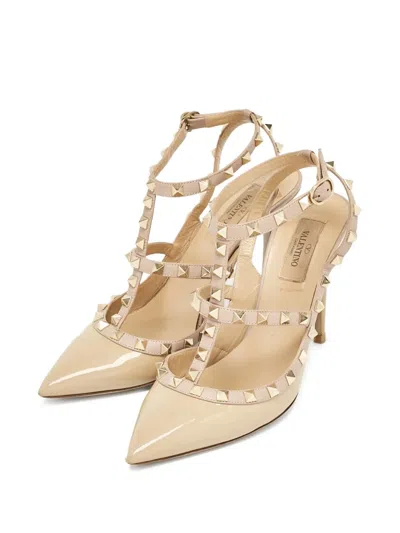 Pre-owned Valentino Garavani Rockstud Heeled Pumps