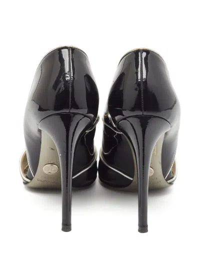 Pre-owned Dolce & Gabbana 110mm Leather Pumps In Black