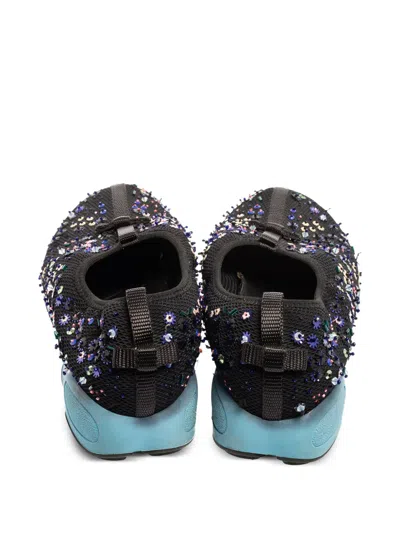 Pre-owned Dior Sequinned Sneakers In Black