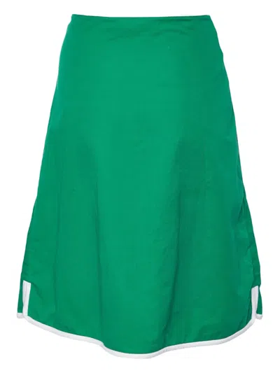 Pre-owned Marni Cotton Midi Skirt