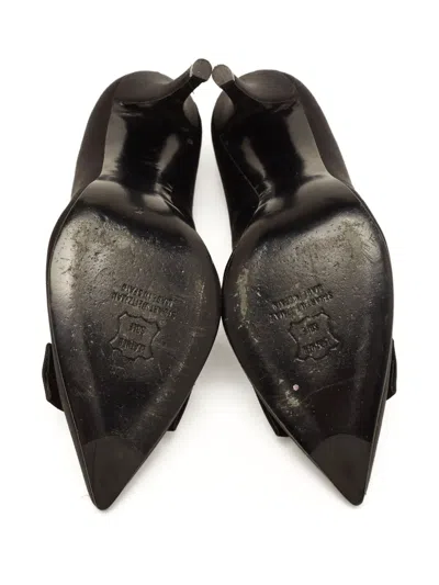 Pre-owned Stuart Weitzman  110mm Embellished Pumps In Black