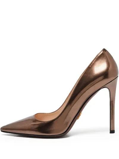 Pre-owned Prada 110mm Leather Pumps