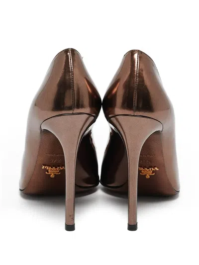 Pre-owned Prada 110mm Leather Pumps
