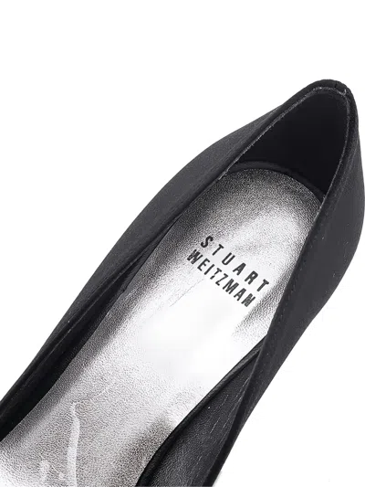 Pre-owned Stuart Weitzman  80mm Lace-panel Pointed-toe Pumps
