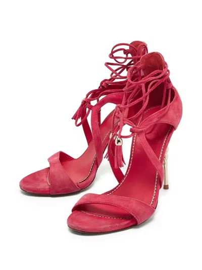 Pre-owned Le Silla Laced Ankle-strap Sandals