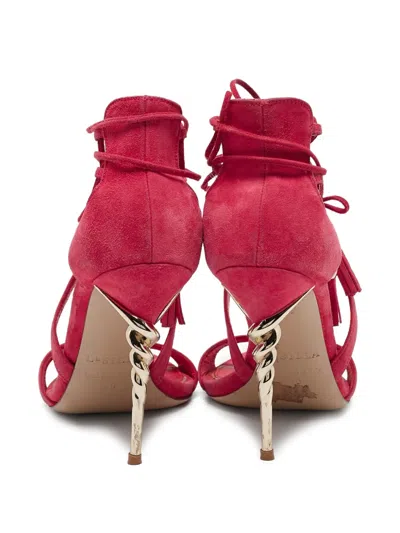 Pre-owned Le Silla Laced Ankle-strap Sandals