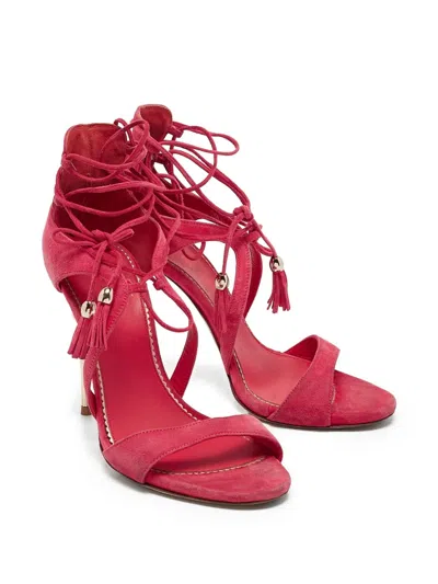 Pre-owned Le Silla Laced Ankle-strap Sandals