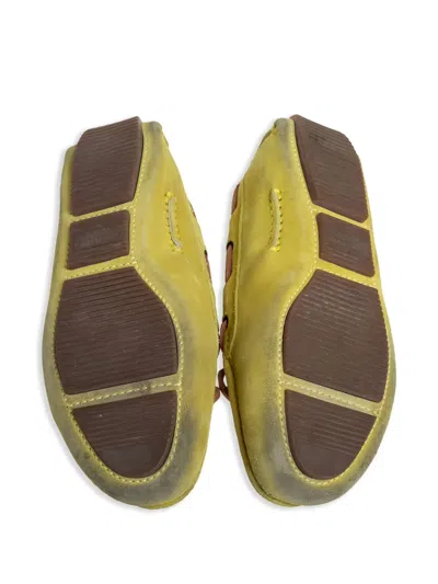 Pre-owned Bottega Veneta Intrecciato Slip-on Loafers