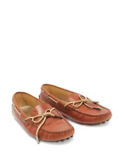 Pre-owned Tod's Vintage  Gommino Loafers In Brown