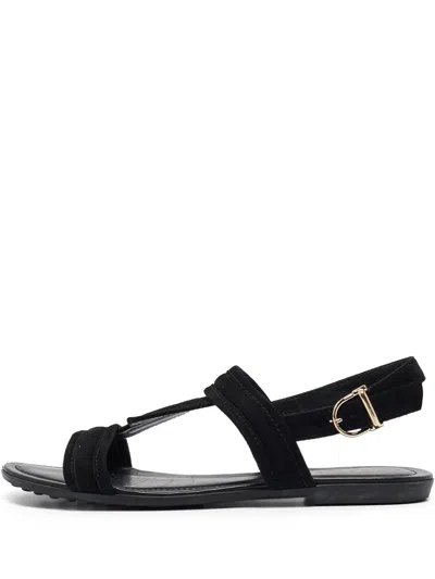 Pre-owned Tod's Vintage  Strappy Flat Sandals