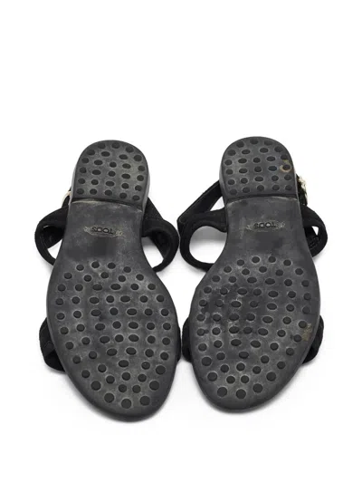 Pre-owned Tod's Vintage  Strappy Flat Sandals