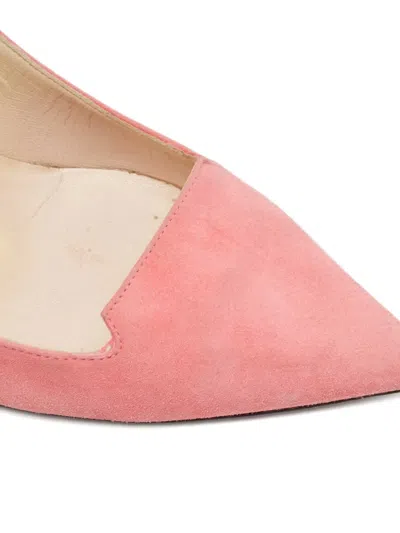 Pre-owned Jimmy Choo Pointed-toe Suede Pumps