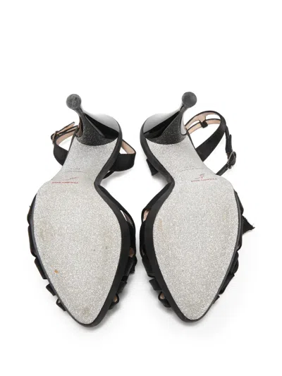 Pre-owned René Caovilla  T-bar Strappy Sandals