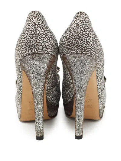 Pre-owned Fendi Vara-bow Pumps