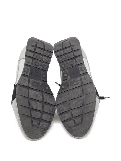 Pre-owned Balenciaga Race Runner Sneakers In Gray