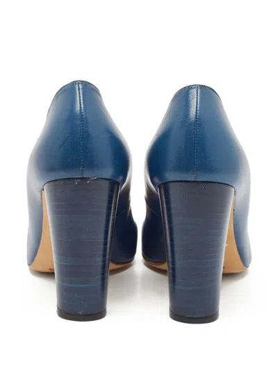 Pre-owned Manolo Blahnik  100mm Cut-out Pumps