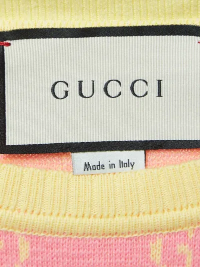 Pre-owned Gucci Logo-pattern Short-sleeve Top