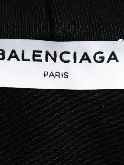 Pre-owned Balenciaga Logo-print Hoodie