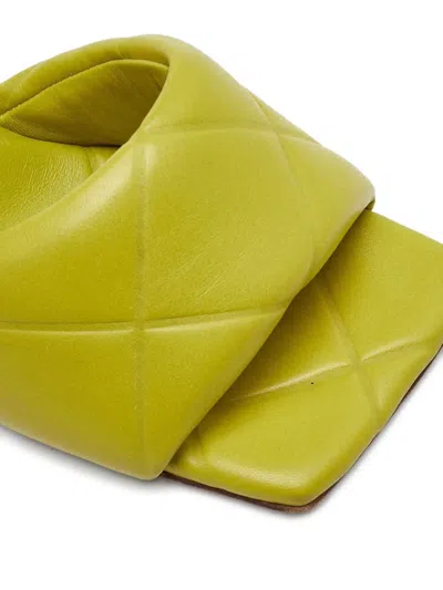 Pre-owned Bottega Veneta 95mm Lido Sandals