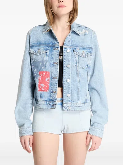 Tommy Jeans Classic Trucker Jacket In Blue
