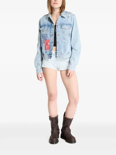 Tommy Jeans Classic Trucker Jacket In Blue
