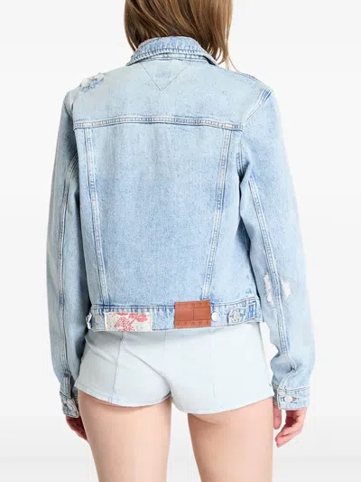 Tommy Jeans Classic Trucker Jacket In Blue