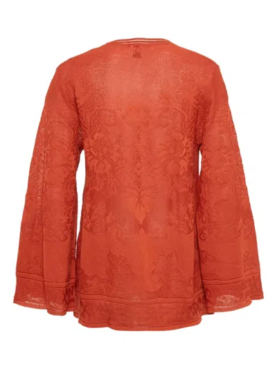 Pre-owned Missoni Cotton-blend Knit Top