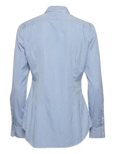 Pre-owned Polo Ralph Lauren Vintage  Striped Button-up Shirt