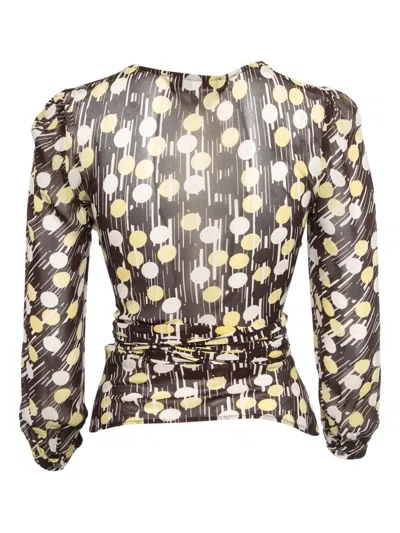 Pre-owned See By Chloé Vintage Polka Dot-print Blouse