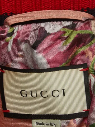Pre-owned Gucci Metallic-effect Bomber Jacket
