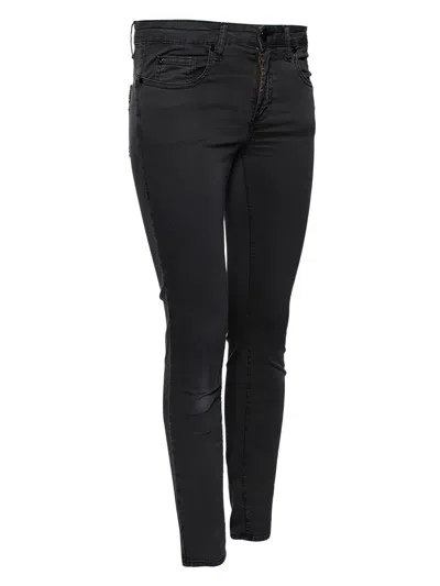 Pre-owned Versace Belt-loops Jeans In Gray