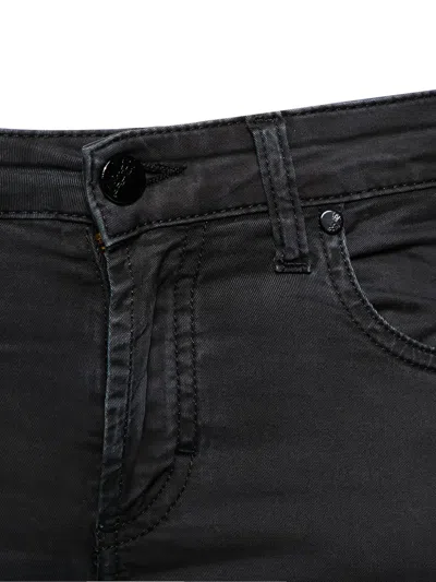 Pre-owned Versace Belt-loops Jeans In Gray