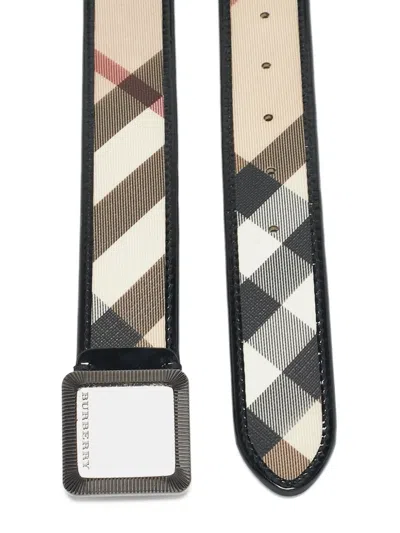 Pre-owned Burberry Nova-check Belt