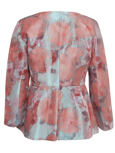 Pre-owned Giorgio Armani Jacquard Top