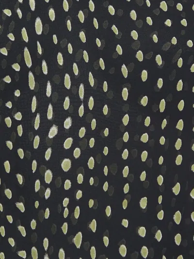 Pre-owned Max Mara  Spot-print Asymmetric Top