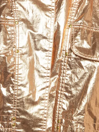 Pre-owned Isabel Marant Vintage Metallic-effect Shirt