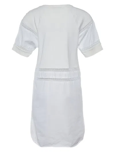 Pre-owned See By Chloé Vintage  Lace-trimmed Short-sleeve Dress
