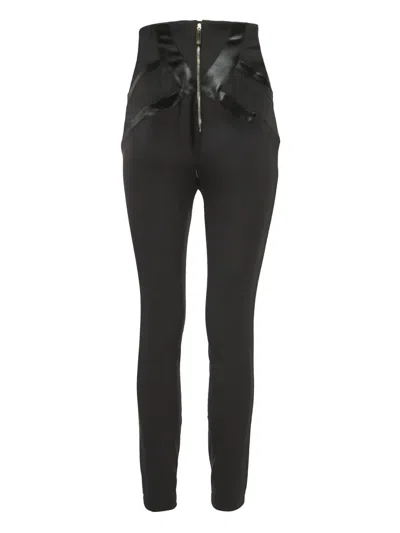 Pre-owned Elisabetta Franchi  High-waisted Panelled Trousers