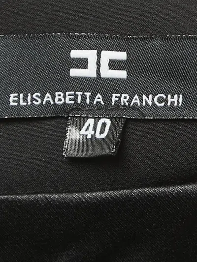 Pre-owned Elisabetta Franchi  High-waisted Panelled Trousers