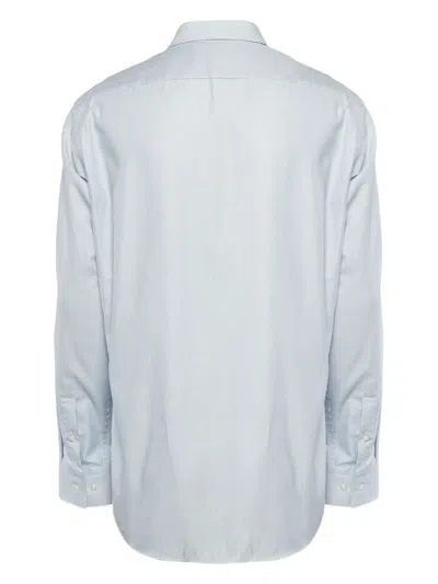 Pre-owned Hugo Boss  Button-up Shirt In Blue