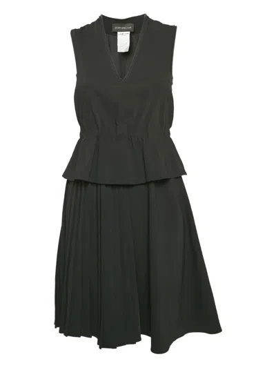 Pre-owned Sportmax Vintage Crepe Dress