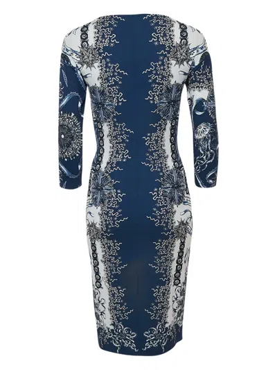 Pre-owned Roberto Cavalli Vintage Printed Bodycon Dress