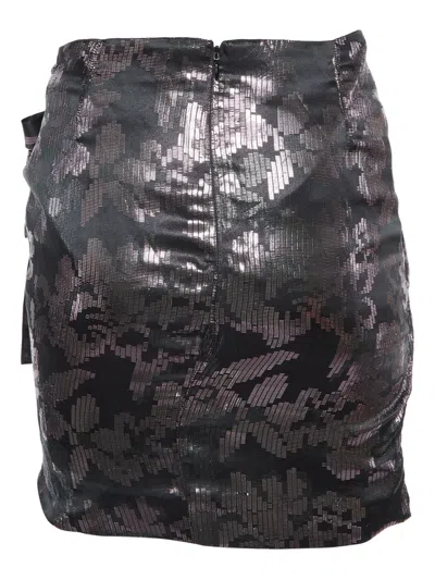 Pre-owned Isabel Marant Vintage Sequin-embellished Mini Skirt