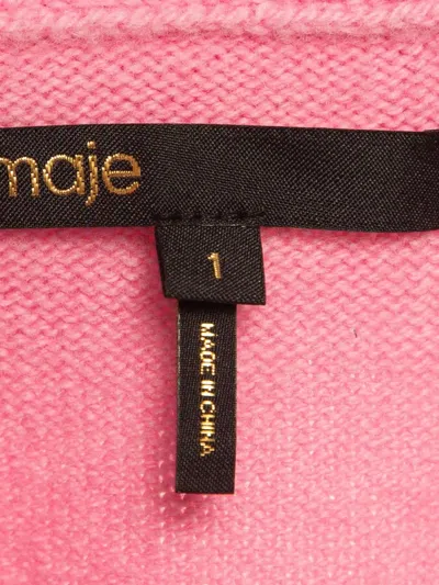 Pre-owned Maje  Molantti Ruffled Cardigan