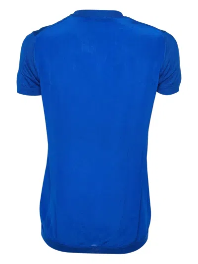 Pre-owned Roberto Cavalli Vintage Short-sleeve Crew-neck T-shirt