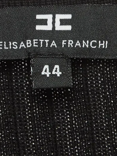 Pre-owned Elisabetta Franchi  Ribbed Mini Dress